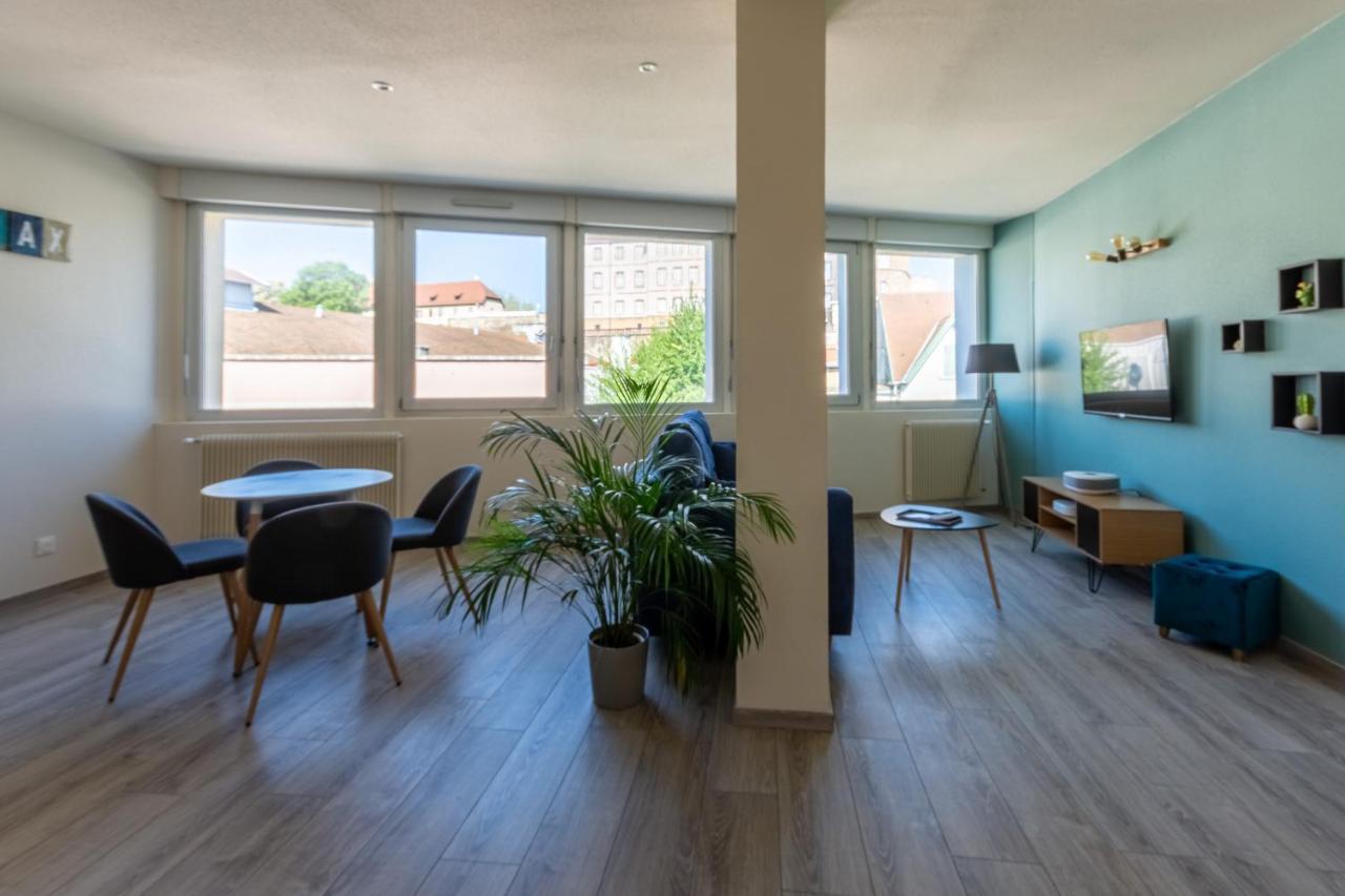 Le 15-GregIMMO-Appart'Hôtel Montbéliard Extérieur photo